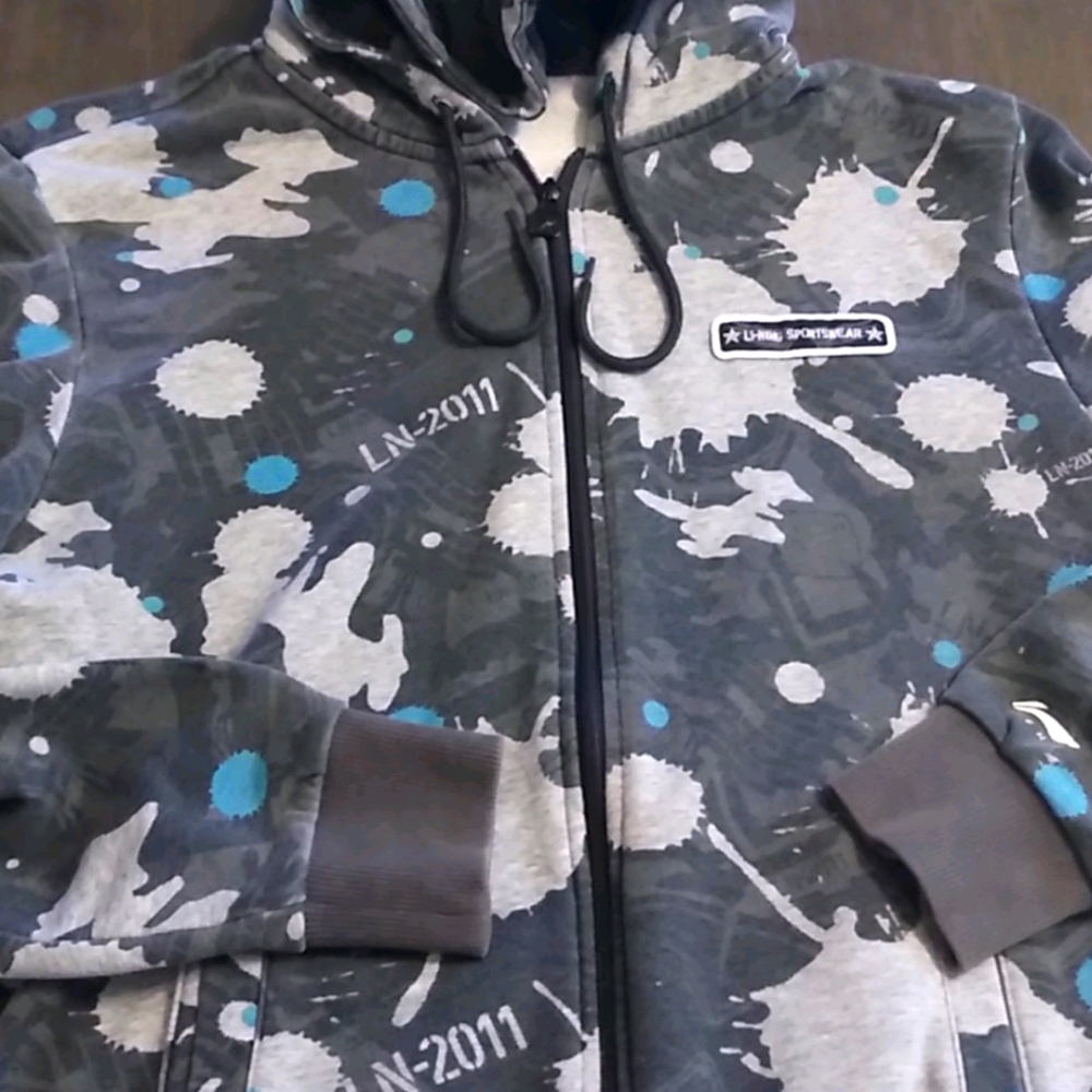LI-NING Zip up Hoodie   (LN-2011)